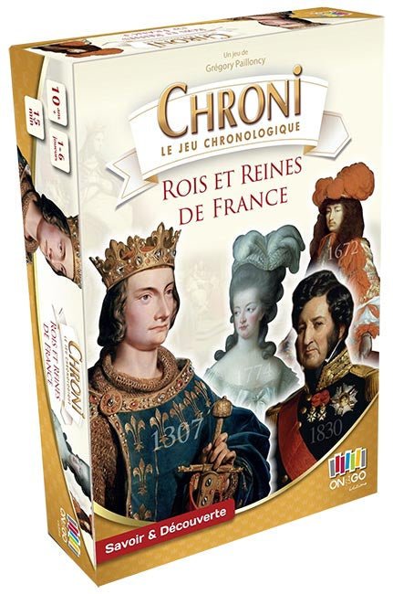 Chroni - Rois et Reines de France - Rouge et Noir