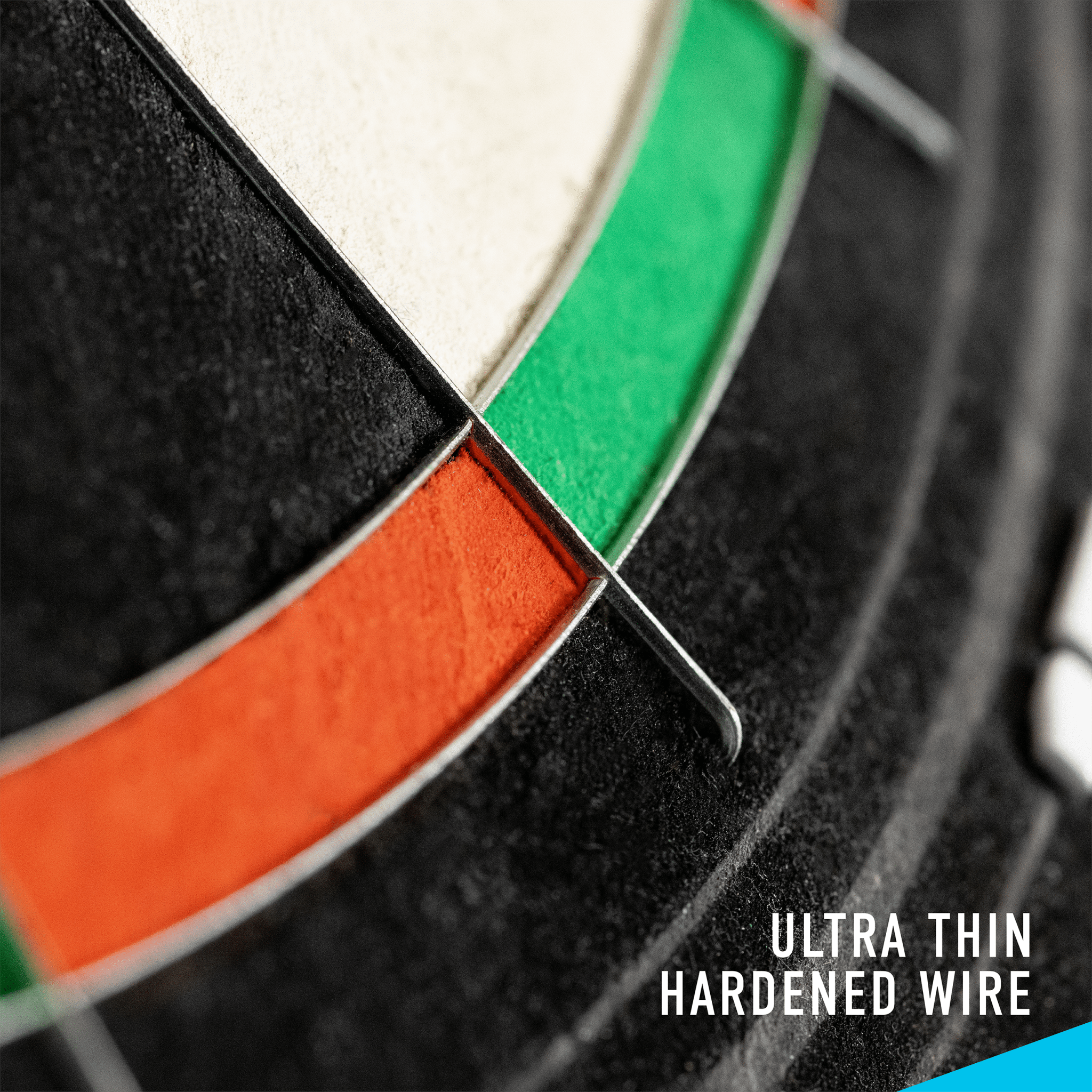 Cible fléchette professionnelle en sisal - Harrows - Pro Matchplay II - cible de fléchettes - Rouge et Noir