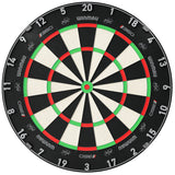 Cible fléchettes professionnelle - Winmau Blade 360 Triple Core - Officielle PDC - cible de fléchettes - Rouge et Noir