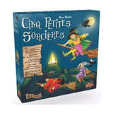 Cinq petites sorcières - Jeu de plateau enfants cadeau - 7a - Rouge et Noir