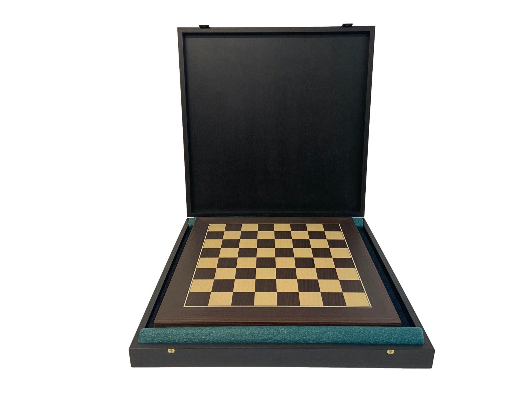 Coffre en bois pour ensemble d’échecs - Vide - jeu d'échecs accessoire d'échecs boite d'échecs - Rouge et Noir