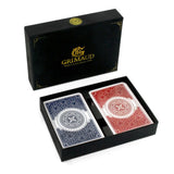 Coffret bridge Grimaud - Expert - jeu de cartes coffret de cartes bridge - Rouge et Noir