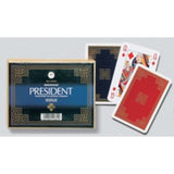 Coffret double Piatnik - Président - jeu de cartes bridge - Rouge et Noir