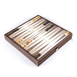 Coffret Multijeux Wengé - Coffret multijeux jeu traditionnel dadas échecs backgammon oies - Rouge et Noir