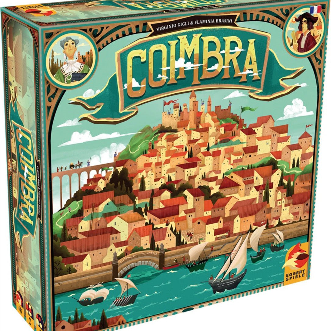 Coimbra - Jeu de plateau de stratégie - Rouge et Noir