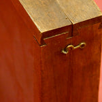 Collection - Ensemble Jeu d'échecs ancien Northern Upright - Antiquités / Jeux anciens - Rouge et Noir