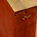 Collection - Jeu d'échecs ancien - Antiquités / Jeux anciens - Rouge et Noir