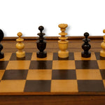 Collection - Pièces d'échecs Régence anciennes - jeu d'échecs pièces d'échecs classiques figurines décoratives - Rouge et Noir