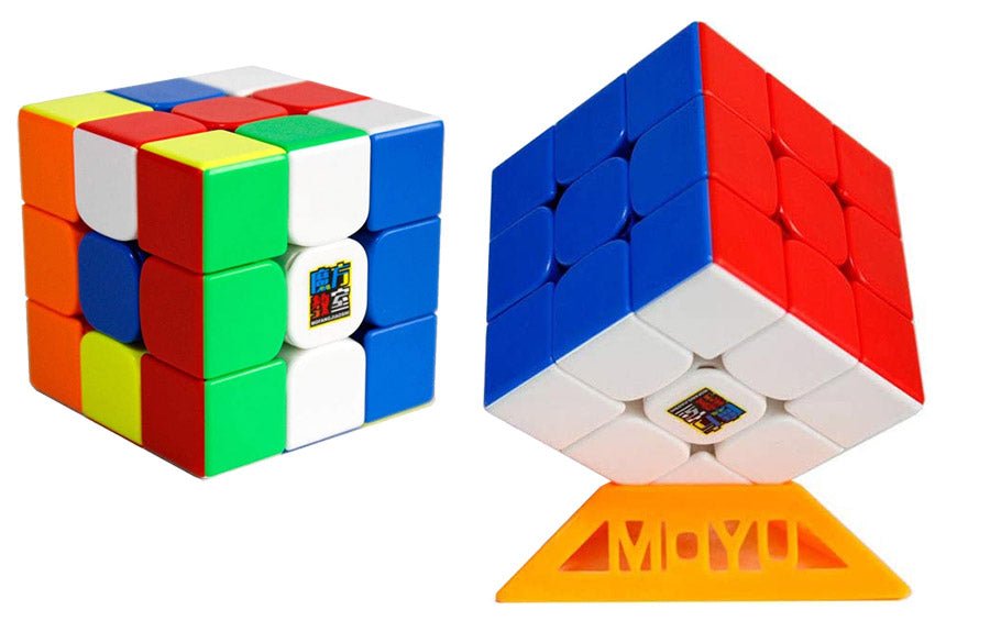 Cube 3x3 Magnetic MoYu RS3M V5 - Casse - tête autre cube rubick - Rouge et Noir