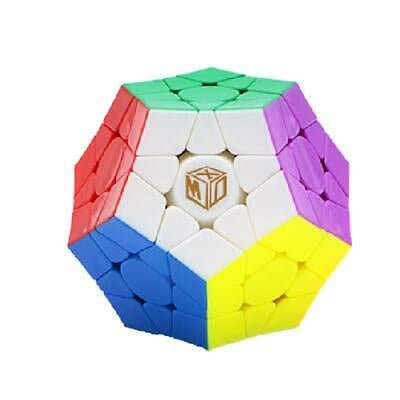 Cube Megaminx - QiYi QiHeng S - Casse - tête autre cube rubick - Rouge et Noir