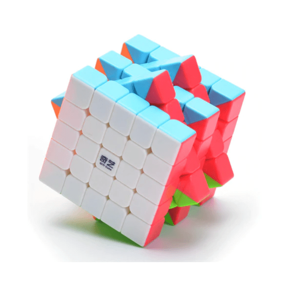 Cube MoYu 5x5 - Casse - tête autre cube rubick - Rouge et Noir