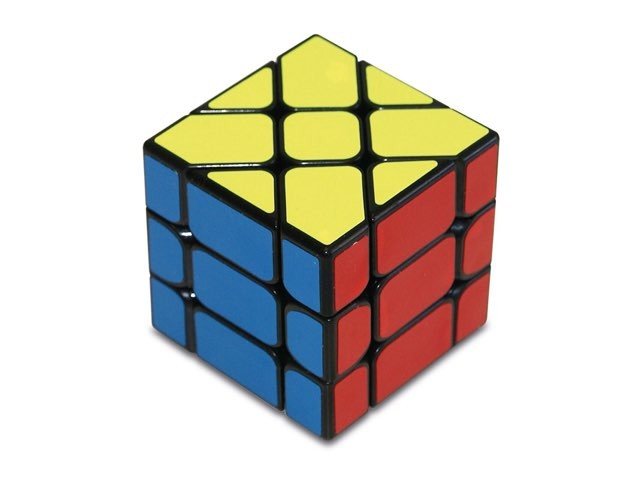 Cube Moyu Yileng Fischer 3x3 - Casse - tête autre cube rubick - Rouge et Noir