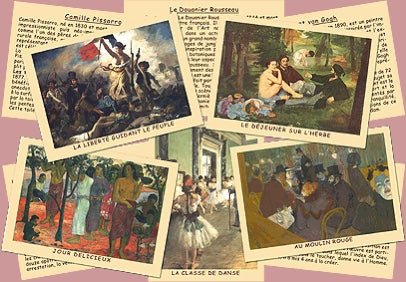 De qui sont ces tableaux ? - fin de soirée à partager solitaire - Rouge et Noir