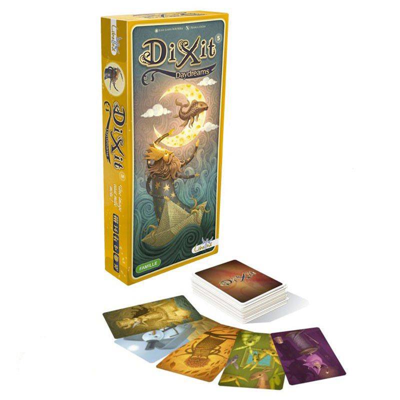 Dixit Extensions - Jeu de plateau d'ambiance et de vivacité - Rouge et Noir