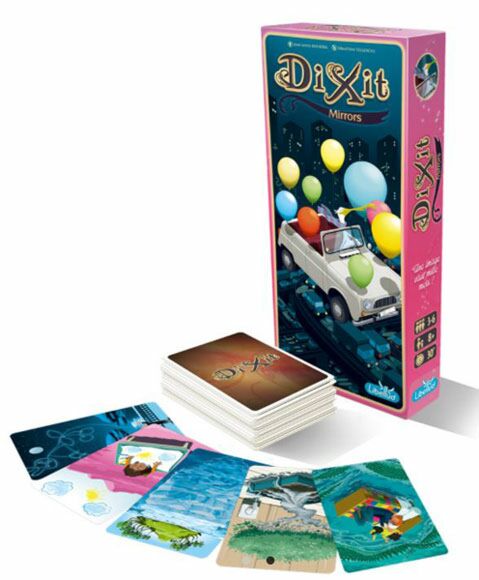 Dixit Extensions - Jeu de plateau d'ambiance et de vivacité - Rouge et Noir