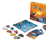 Dixit - Jeu de plateau d'ambiance et de vivacité cadeau - 12a - Rouge et Noir