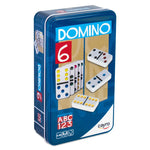 Dominos double 6 couleur - jeu traditionnel jeu de dominos - Rouge et Noir
