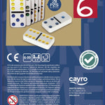 Dominos double 6 couleur - jeu traditionnel jeu de dominos - Rouge et Noir