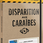 DOSSIERS CRIMINELS : DISPARITION AUX CARAÏBES - Jeu de plateau de stratégie coopératif - Rouge et Noir