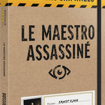 DOSSIERS CRIMINELS : LE MAESTRO ASSASSINÉ - Jeu de plateau de stratégie coopératif - Rouge et Noir