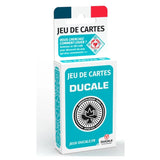 Ducale - 54 cartes - jeu de cartes illustrées - Rouge et Noir