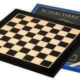 Echiquier Noir - jeu d'échecs échiquier classique - Rouge et Noir