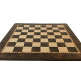 Echiquier Ronce de Noyer - jeu d'échecs échiquier classique et décoratif - Rouge et Noir