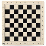 Échiquier silicone - Jeu d'échecs échiquier classique échecs de voyage - Rouge et Noir