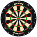 Ensemble Armoire de fléchettes Winau - Blade 6 triple Core PDC - ensemble de fléchettes - Rouge et Noir