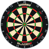 Ensemble Armoire de fléchettes Winau - Blade 6 triple Core PDC - ensemble de fléchettes - Rouge et Noir