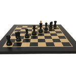 Ensemble Russe - ensemble d'échecs classique et décoratif - Rouge et Noir