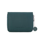 Etui de bridge en cuir pleine fleur - Emeraude - jeu de cartes coffret bridge à jouer coffret de cartes luxe - Rouge et Noir