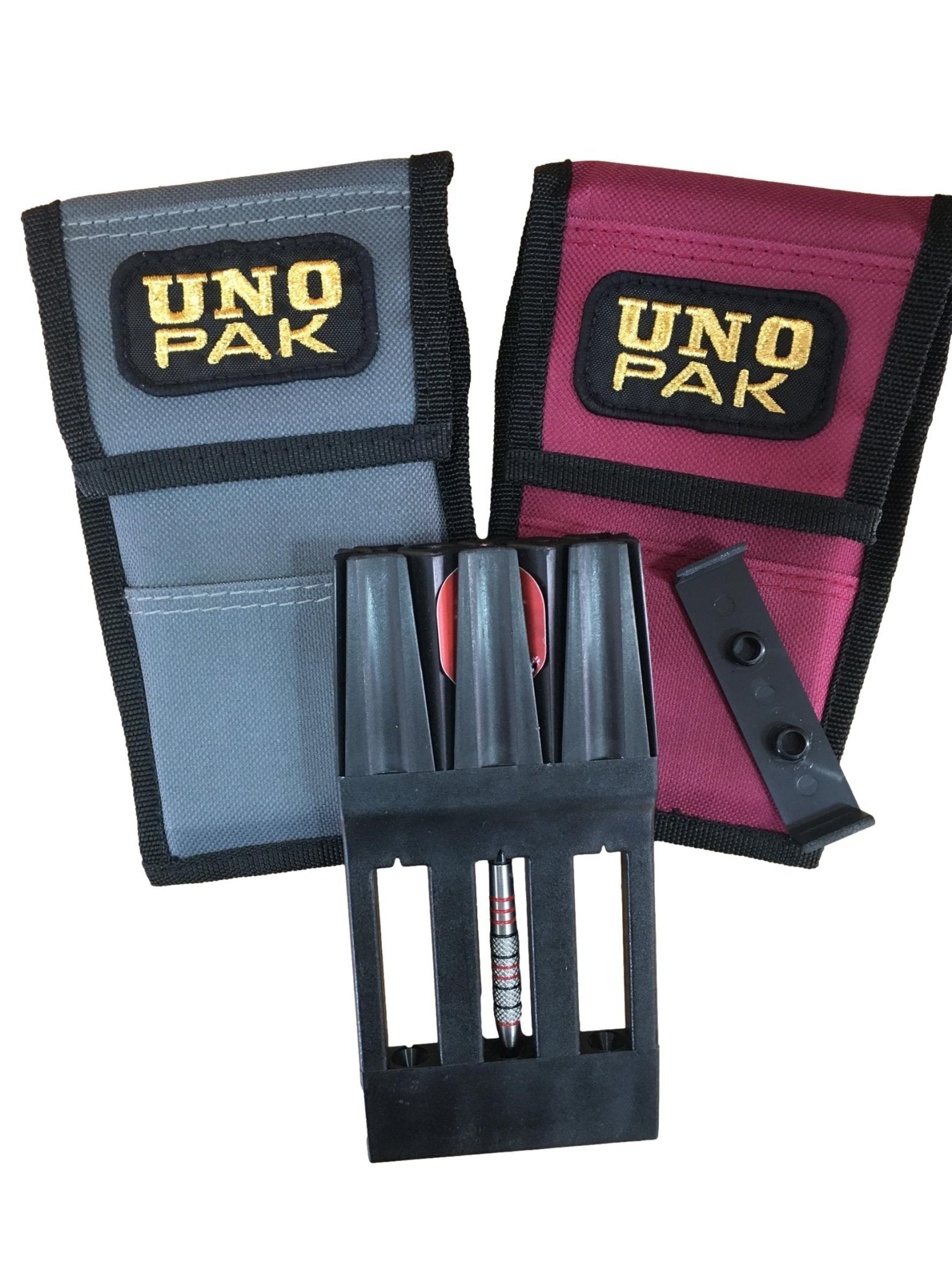 Etui fléchette - Uno Pack - accessoire Fléchettes - Rouge et Noir