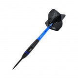 Fléchettes 80% Nickel Tungstène - Raise B - Bleu - Fléchettes acier - Rouge et Noir