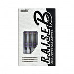 Fléchettes 80% Nickel Tungstène - Raise B - Violet - Fléchettes acier - Rouge et Noir