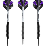 Fléchettes - Apocalypse - Winmau - Fléchettes acier - Rouge et Noir