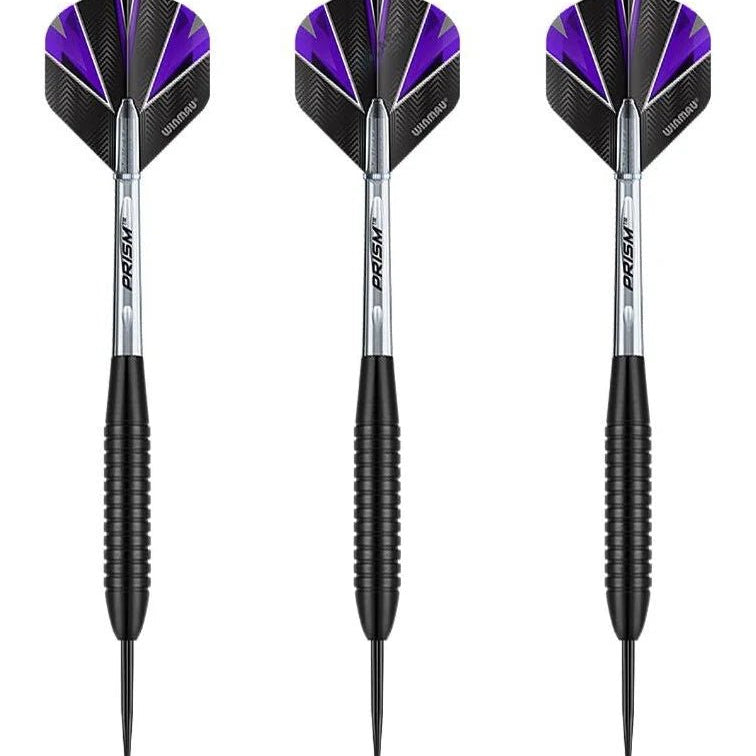 Fléchettes - Apocalypse - Winmau - Fléchettes acier - Rouge et Noir