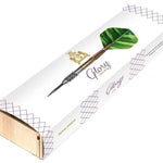 Fléchettes Green Line 90% tungstene - Glory - Royal Darts - Fléchettes acier - Rouge et Noir