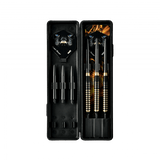 Fléchettes Laiton - Pointes plastiques - Tigresse - Fléchettes acier - Rouge et Noir