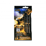 Fléchettes Laiton - Pointes plastiques - Tigresse - Fléchettes acier - Rouge et Noir