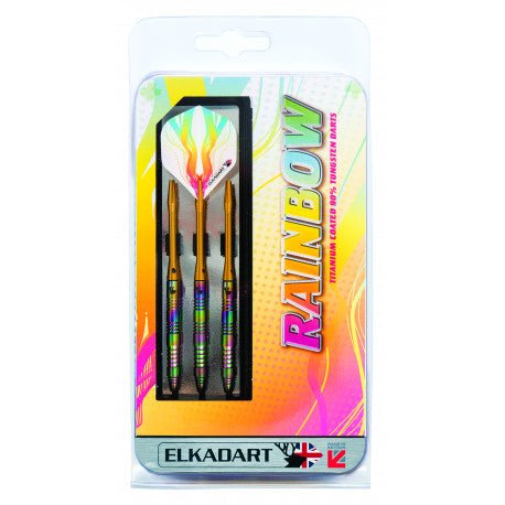 Fléchettes Titanium Tungstène - Rainbow - Fléchettes acier - Rouge et Noir