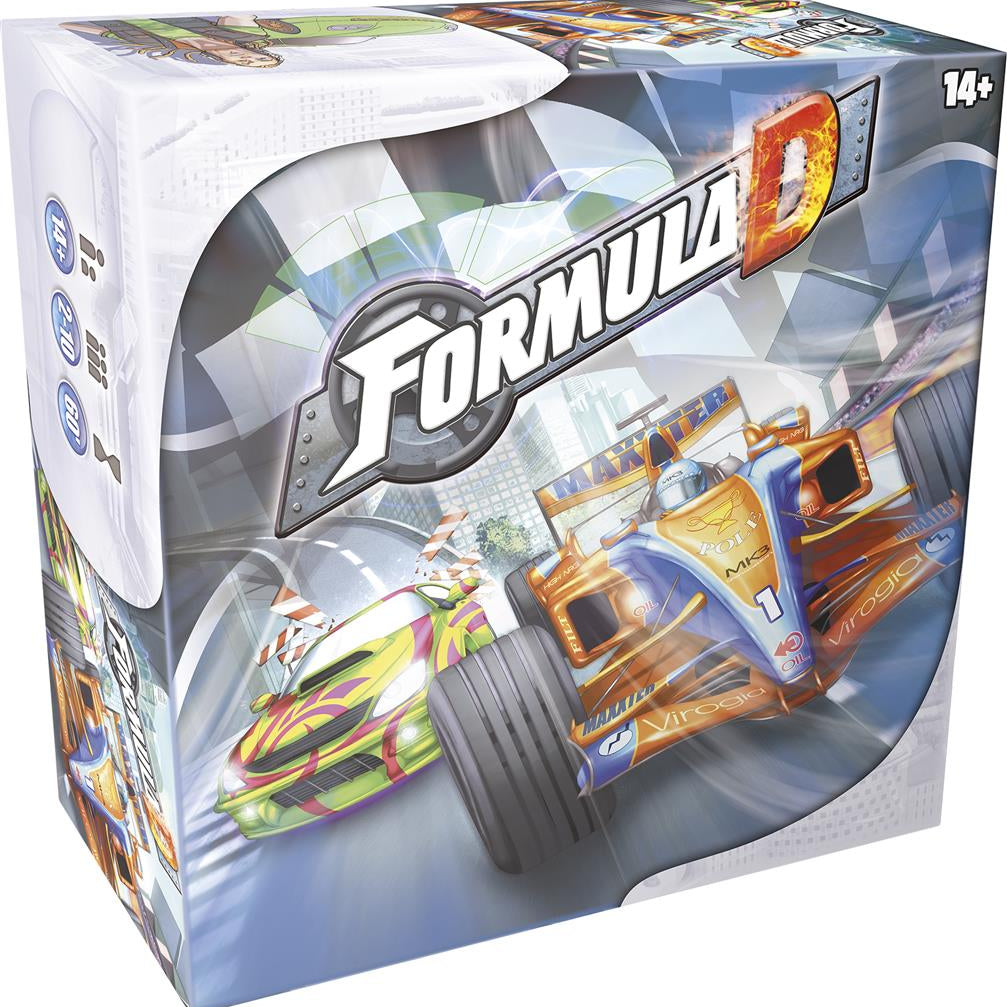 FormulaD - Jeu de plateau de stratégie enfantine - Rouge et Noir