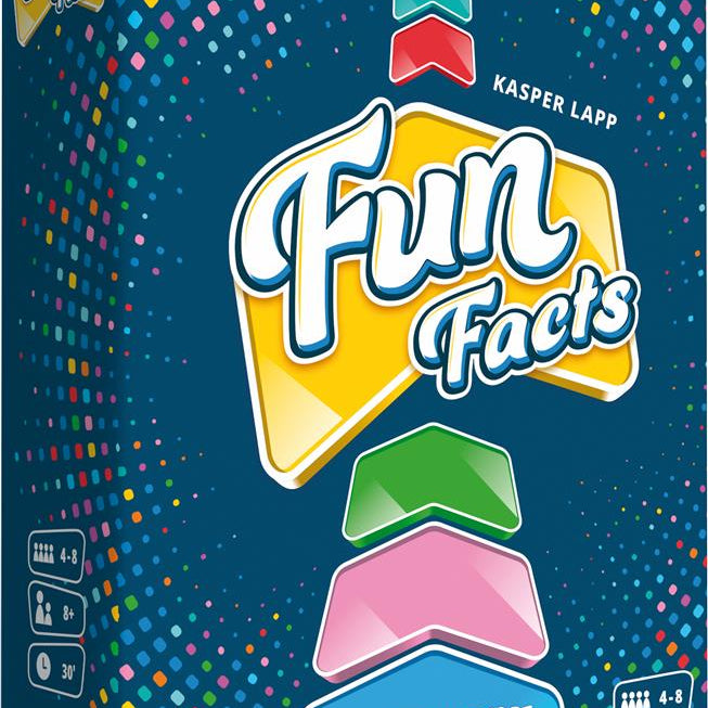 FUN FACTS - Jeu de plateau ambiance - Rouge et Noir