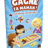 Gagne ta maman - jeu en bois de stratégie jeu de plateau enfants à jouer seul cadeau - 7a - Rouge et Noir