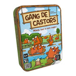 Gang de Castors - Jeu de plateau de stratégie d'ambiance pour enfants cadeau - 12a - Rouge et Noir