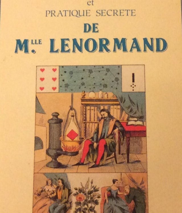 Grand jeu de Melle Lenormand - Antiquités / Jeux anciens - Rouge et Noir