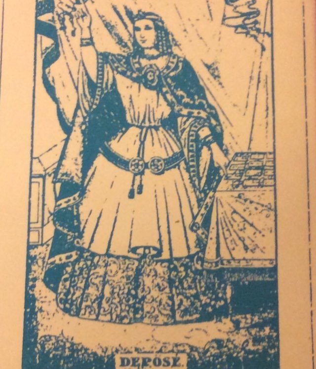 Grand jeu de Melle Lenormand - Antiquités / Jeux anciens - Rouge et Noir