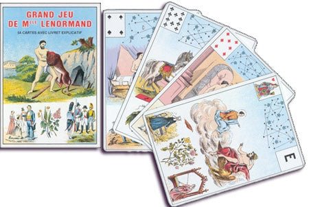 Grand Jeu de Mlle Lenormand - jeu divinatoire - Rouge et Noir