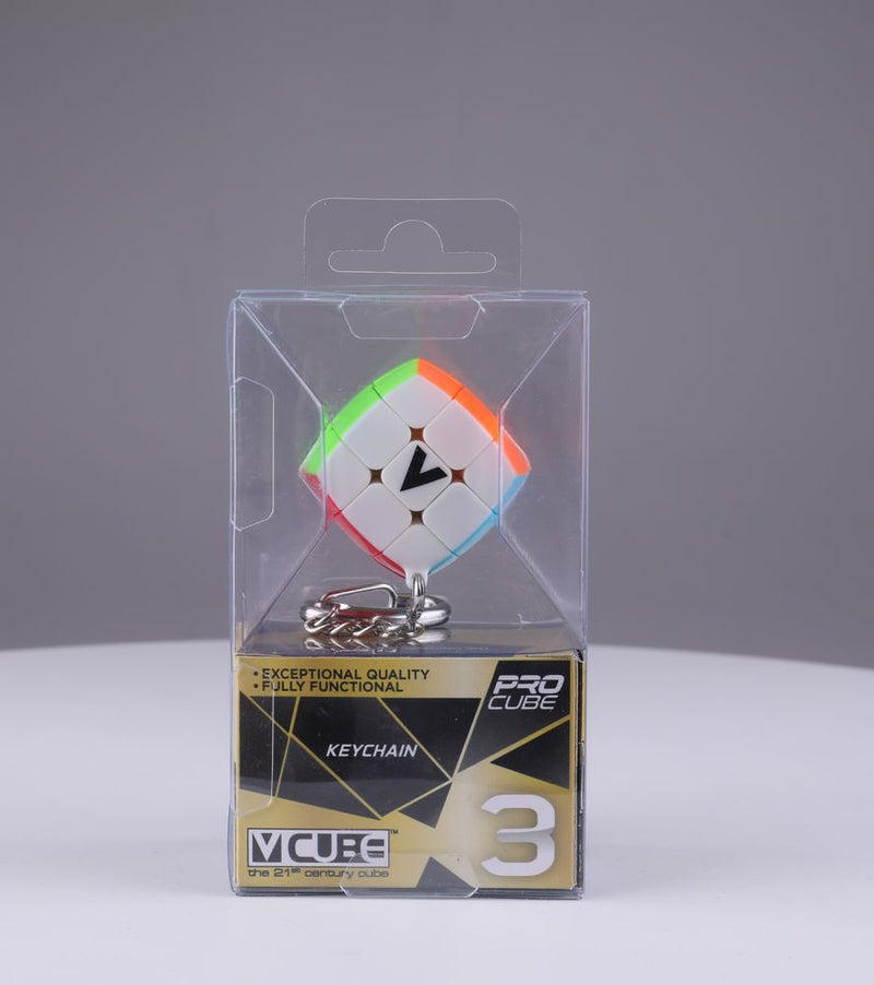 Porte clé Rubick's 3X3 V Cube - Bombé