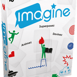 Imagine - Jeu de plateau d'ambiance et de vivacité - Rouge et Noir